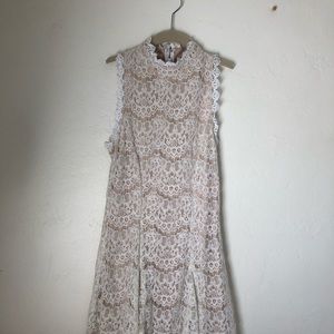 Francesca’s White Lace dress